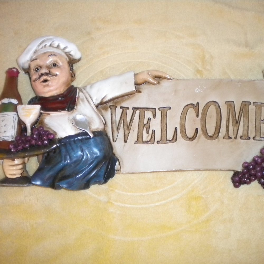 Welcome Chef Art Work